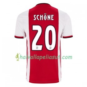 Jalkapallo Pelipaidat AFC Ajax Lasse Schöne 20 Kotipaita 2019-2020 Lyhythihainen